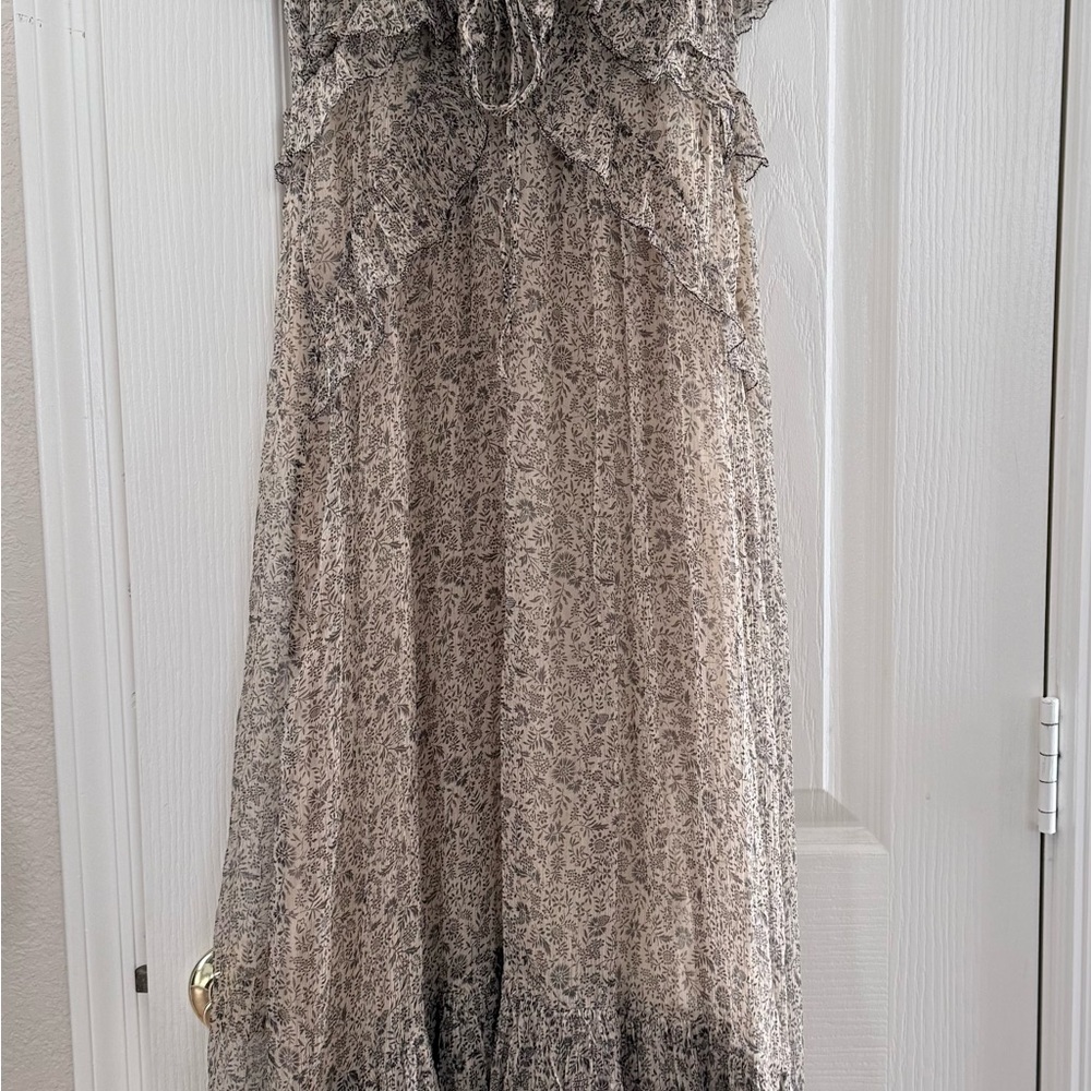 Doen Antoinette Floral Dress in Chamomile Garden Bloom
